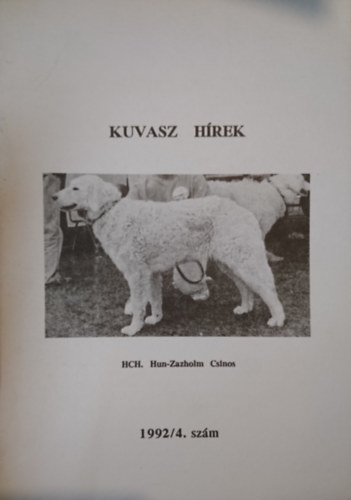 Kuvasz H�rek 1992/4. sz�m