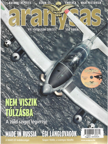 Aranysas magazin 2007/11