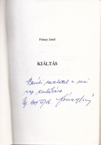 F�nay Jen� - Ki�lt�s