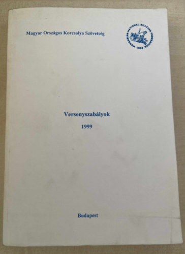 ismeretlen - Versenyszablyok 1999