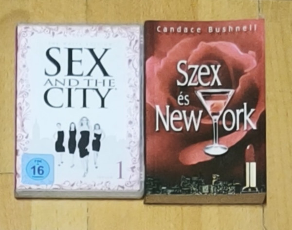 Candace Bushnell - Candance Bushnell-Szex �s New York + aj�nd�k angol nyelv� DVD