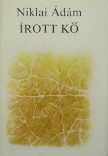 Niklai Ádám - Írott kő