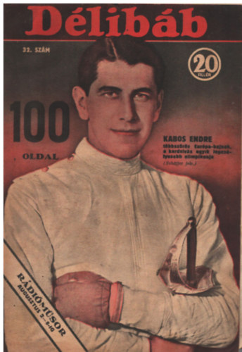 Tolnai Sndor  (szerk.) - Dlibb - 1936. augusztus 1. (32. szm)