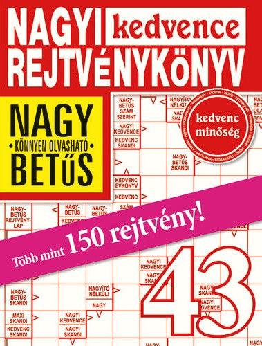 Nagyi Kedvence Rejtvnyknyv 43.