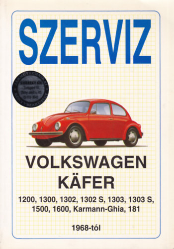 Szerviz Volkswagen Kafer 1968-t�l