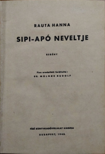 Rauta Hanna - Sipi ap neveltje