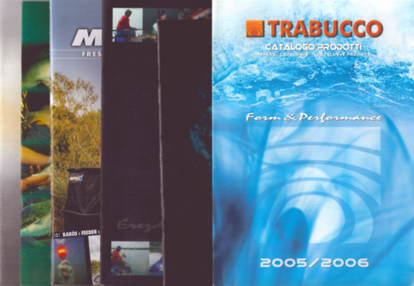 Tbb szerz - 6 db horgsz katalgus