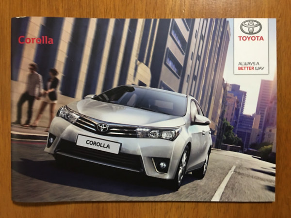 Toyota Corolla prospektus (2013)