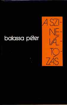 Balassa Pter - A sznevltozs