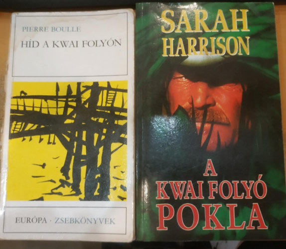 Pierre Boulle Sarah Harrison - 2 db Hd a kwai Folyon + A Kwai Foly pokla