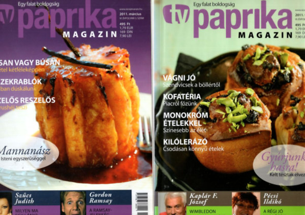 Zsigmond Gbor - Paprika magazin 11 szm (2011. februr-december)