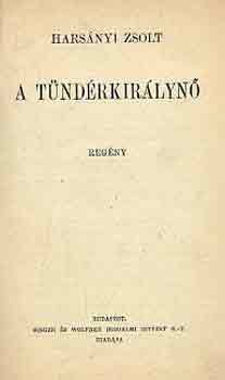 Harsányi Zsolt - A tündérkirálynő