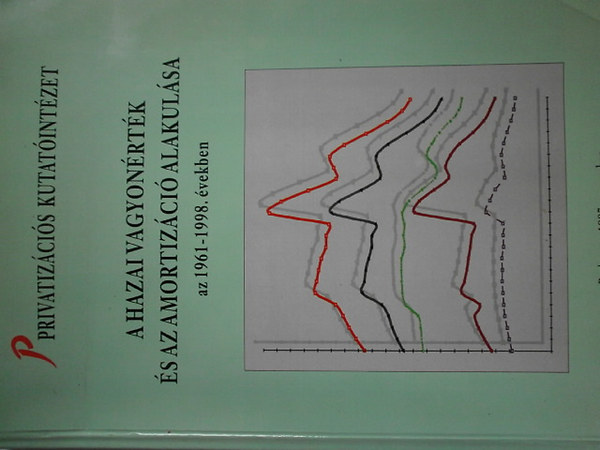 Dr. Sebestyn Tibor  (szerk.) - A hazai vagyonrtk s az amortizci alakulsa az 1961-1998. vekben