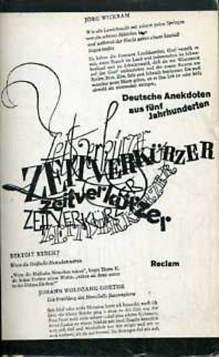 Achim Roscher (szerk.) - Deutsche Anekdoten aus fünf Jahrhunderten