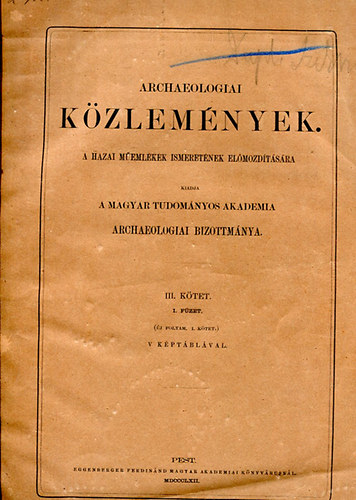 Henszlmann Imre - A kis-bényi román izlésű egyház. - Archaeologiai közlemények