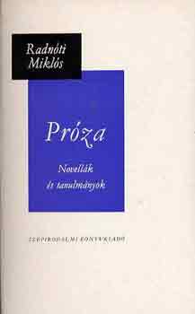 Radnóti Miklós - Próza