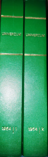 Az Univerzum magazin 1964-es �vfolyama k�t k�tetbe k�tve