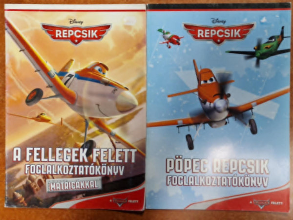 Walt Disney - 2db Disney Repcsik - A fellegek felett+ Ppec repcsik- Foglalkoztatknyv matrickkal