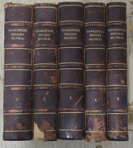 Shakespeare William - Shakespeare minden munk�i I-V.