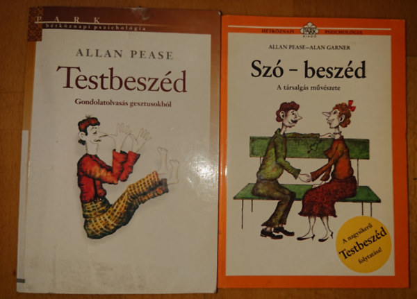 Allan Pease - 2 k�nyv Allan Pease-t�l: Testbesz�d + Sz�-besz�d