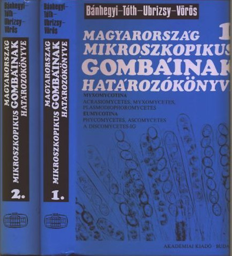 B�nhegyi-T�th-Ubrizsy-V�r�s - Magyarorsz�g mikroszkopikus gomb�inak hat�roz�k�nyve 1-2.