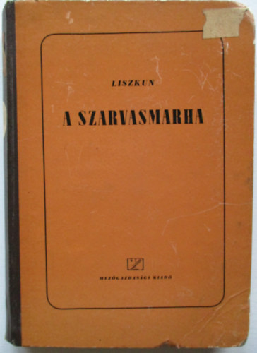 JE. F. Liszkun - A szarvasmarha