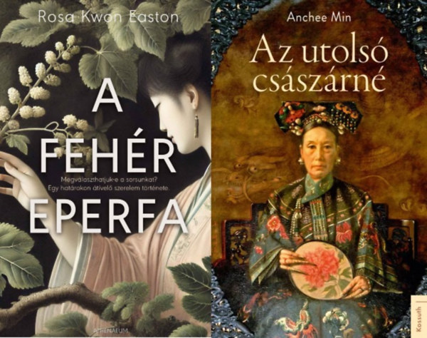 Anchee Min, A. Min Rosa Kwon Easton - 2 db k�nyv t�vol-keleti n�i sorsokr�l: A feh�r eperfa + Az utols� cs�sz�rn�