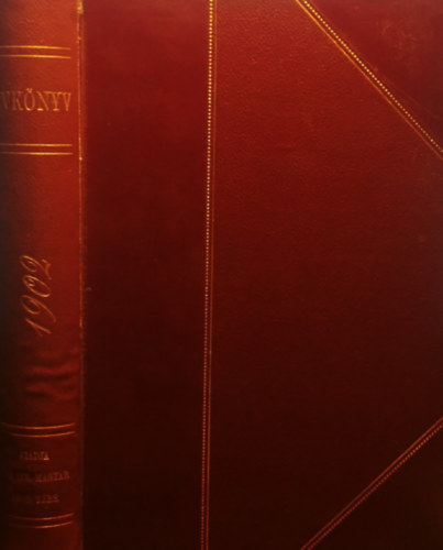 B�n�czi J�zsef - Az Izr.  Magyar Irodalmi T�rsulat kiadv�nya - �vk�nyv 1902