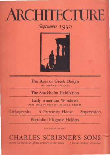 Architecture September 1930