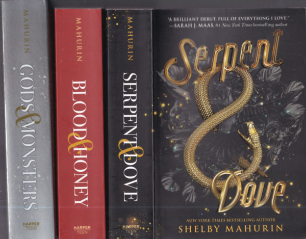 Shelby Mahurin - Serpent & Dove 1-3. (paperback): Serpent & Dove, Blood & Honey, Gods & Monsters (angol nyelv)