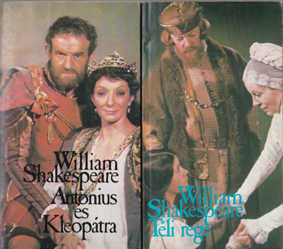 William Shakespeare - 2 db W. Shakespeare: T�li rege, Antonius �s Kleop�tra.