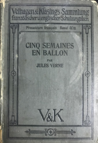 Verne Gyula - Cinq Semaines En Ballon