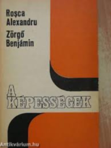 Al. Rosca; Zrg Benjmin - A kpessgek