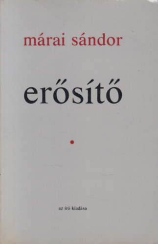 Mrai Sndor - Erst