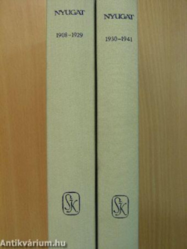 Szabolcsi - Ortutay - Keresztury - Weres - Rdey - Nyugat I-II. 1908-1929/1930-1941 - VLOGATS-VITK, PROGRAMOK, KRITIKK