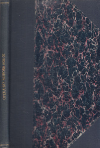 Az Operahz msora 1936-37