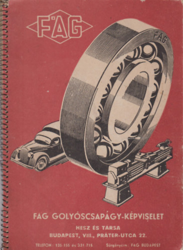 FAG golyscsapgy-kpviselet