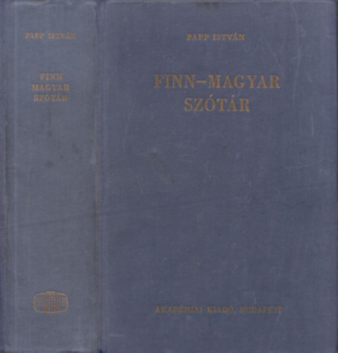 Papp Istv�n - Finn-magyar sz�t�r