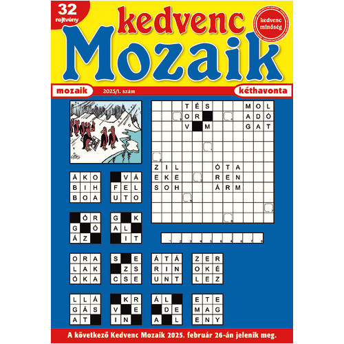 Kedvenc Mozaik 2025/01