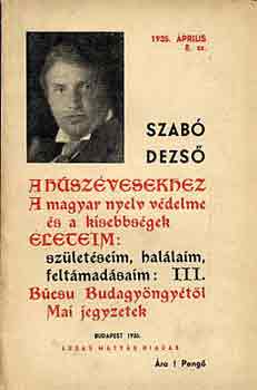 Szab Dezs - A hszvesekhez-leteim