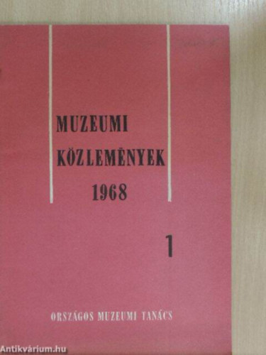 Mzeumi kzlemnyek 1968/1.