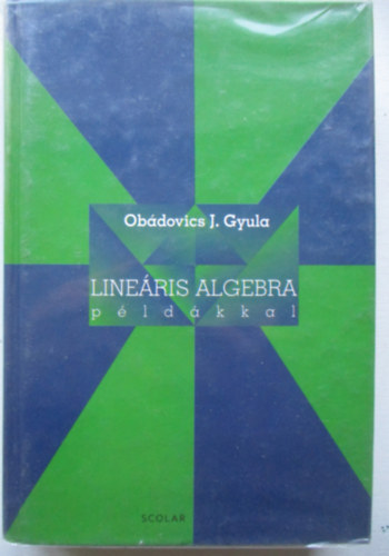 Ob�dovics J. Gyula - Line�ris algebra p�ld�kkal