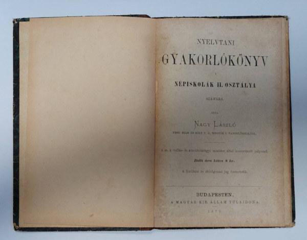 Nagy Lszl - Nyelvtani gyakorlknyv a npiskolk II. osztlya szmra