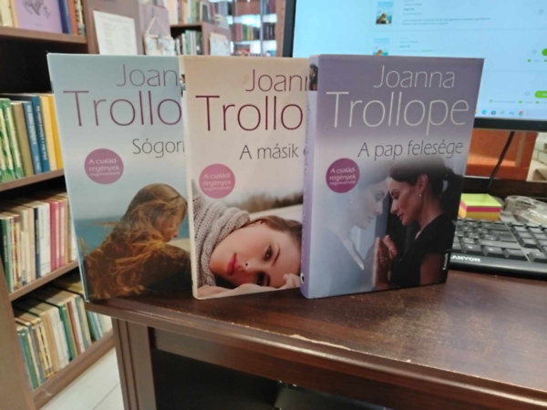 Joanna Trollope - Joanna Trollope knyvcsomag, 3db. Sgornk+A msik csald+A pap felesge KNYVMENT AJNLAT