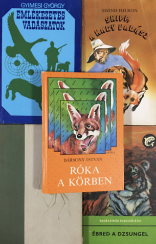 Swend Fleuron, Gyimesi György, Molnár Gábor Bársony István - Vadászati témájú könyvcsomag (5 kötet)