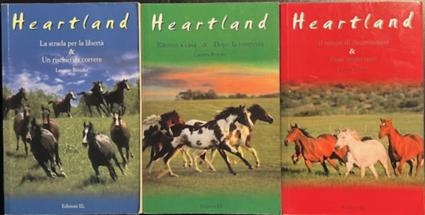 Lauren Brooke - Heartland olasz knyvcsomag (3 ktet)