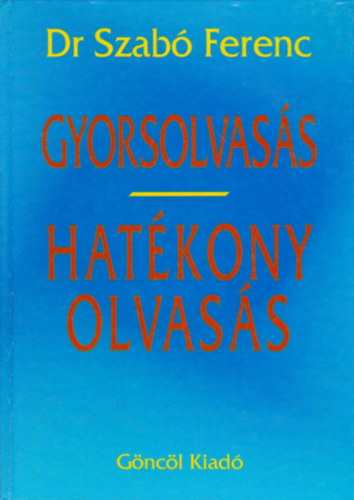 Dr. Szab Ferenc - Gyorsolvass-hatkony olvass