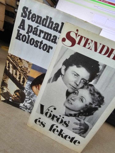 Stendhal - 2 db. Stendhal k�nyv: A p�rmai kolostor + V�r�s �s fekete