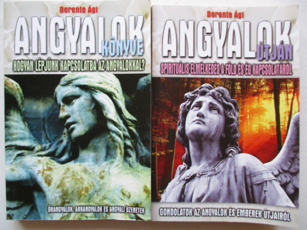 Berente gi - 2 db ezoterikus ktet : Angyalok knyve + Angyalok tjn