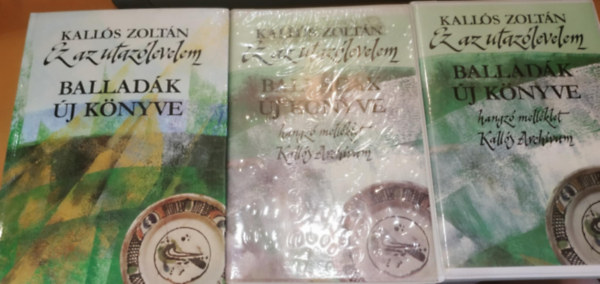 Kalls Zoltn - Ez az utazlevelem - Balladk j knyve- 8 db audio kazettval (tokban)